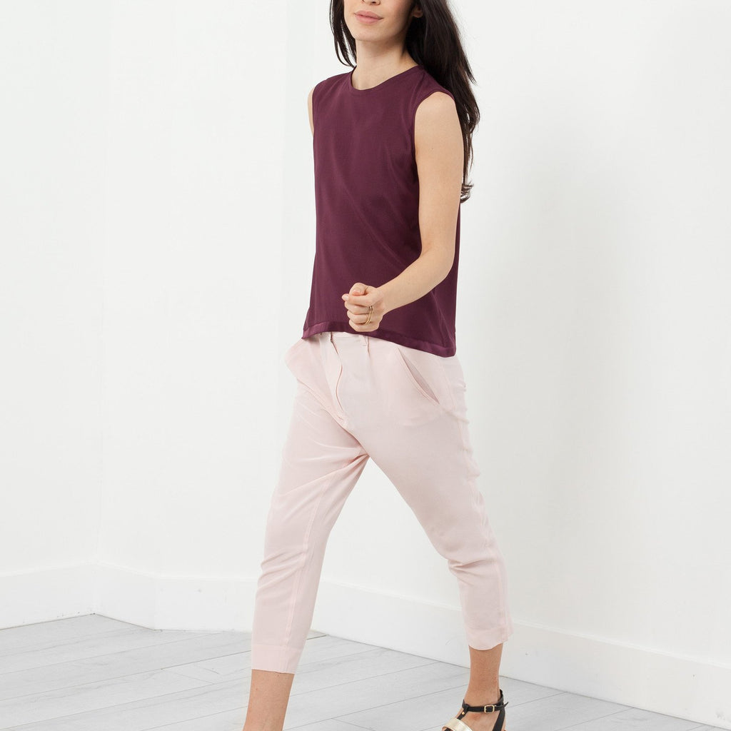 Silk Drop Crotch Pant