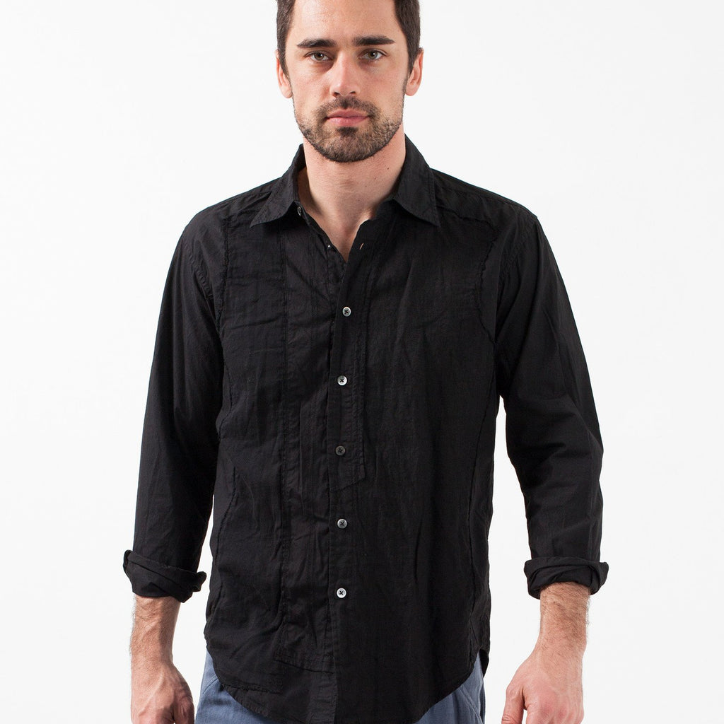 Block Button Up