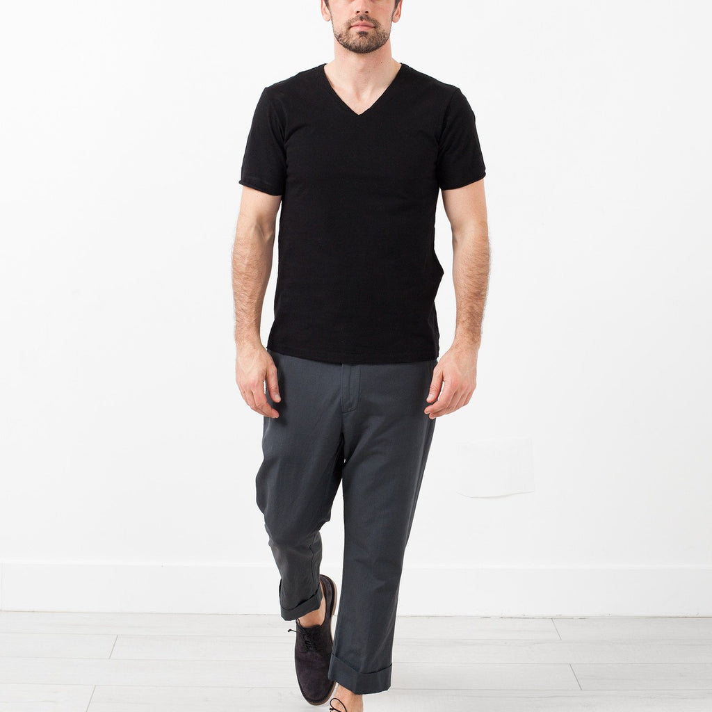 Flat Front Cuffed Trouser