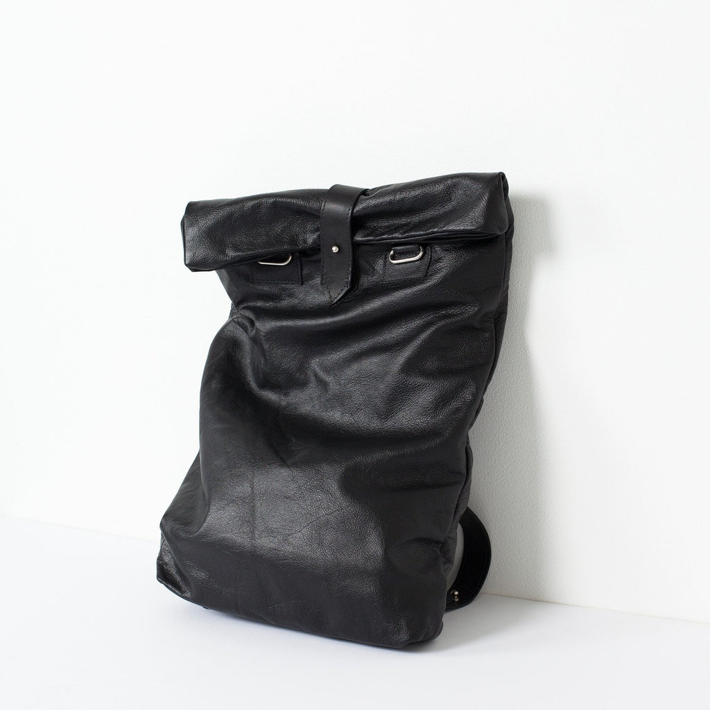 Leather Convertible Backpack