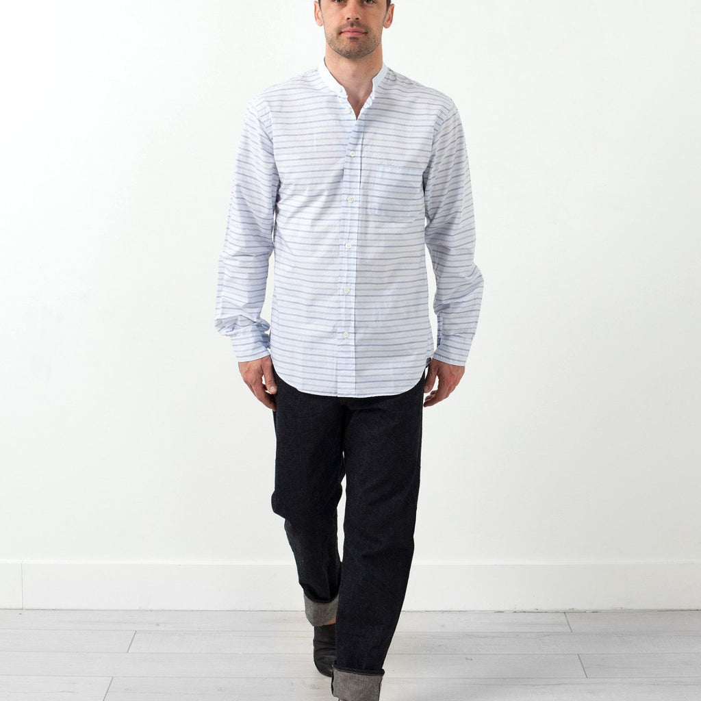 Mandarin Collar Formal Shirt