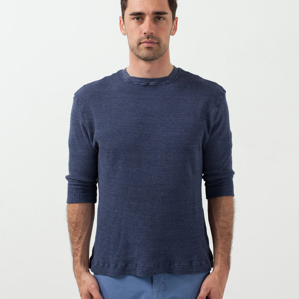 Melange Waffle Top