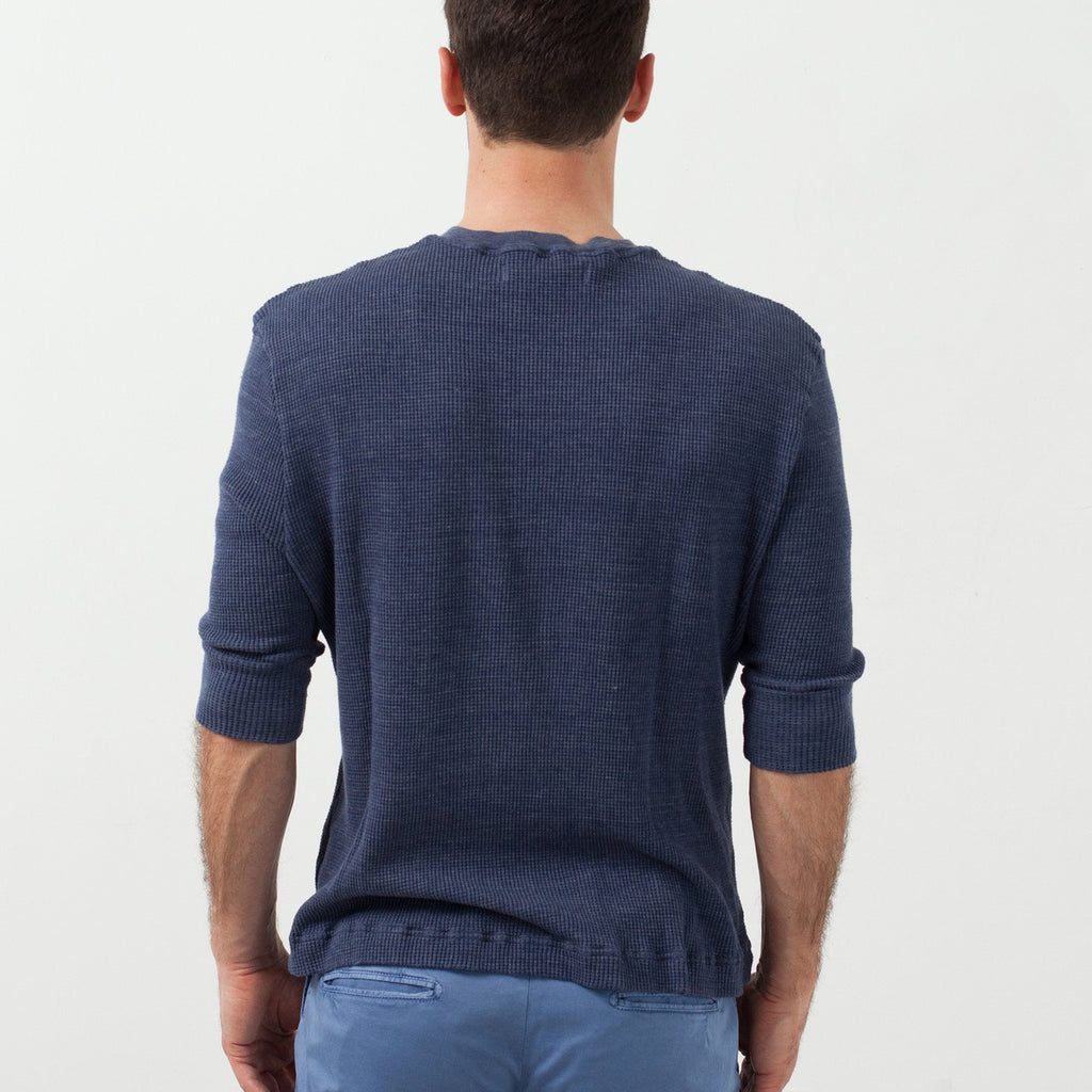 Melange Waffle Top