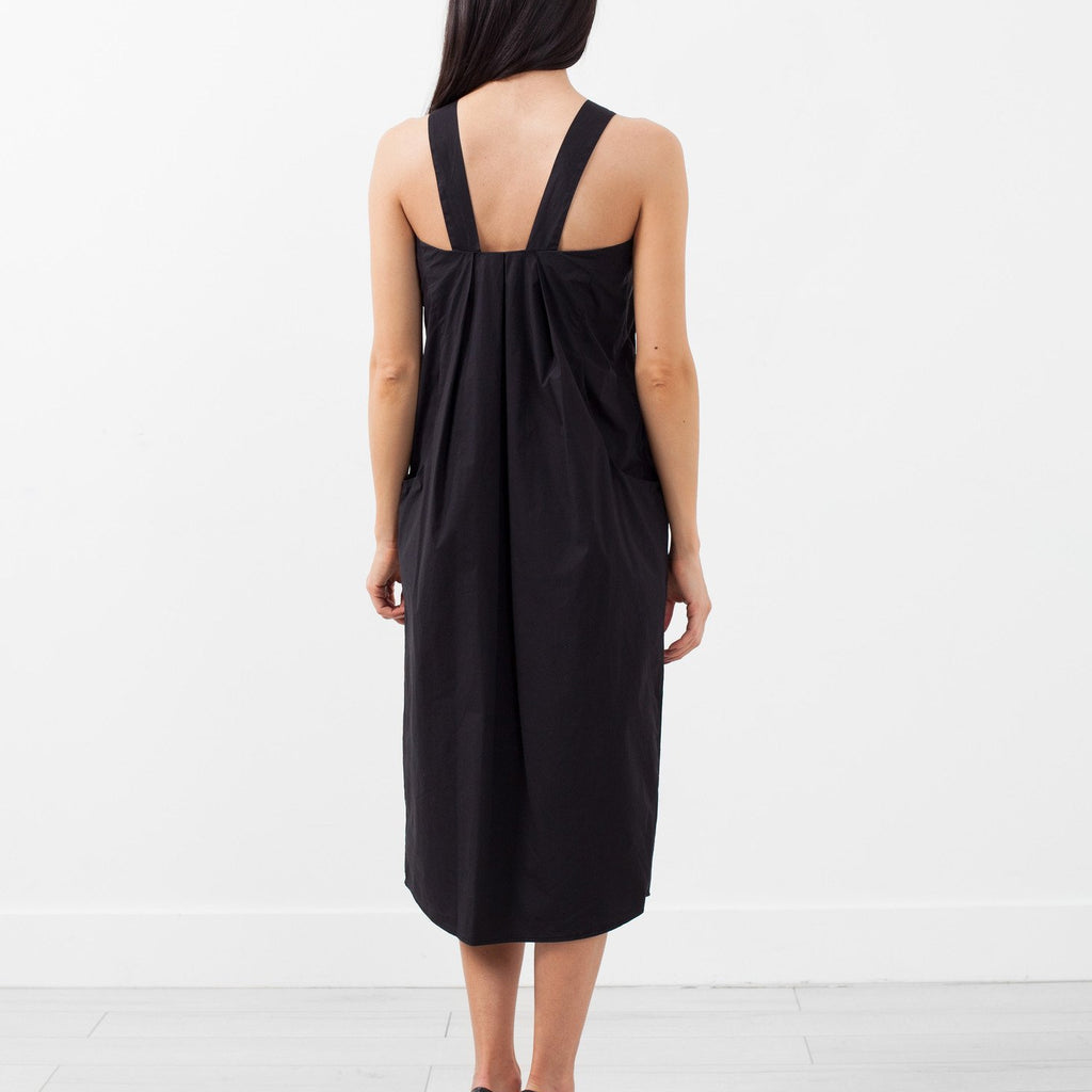 V-Strap Pocket Dress
