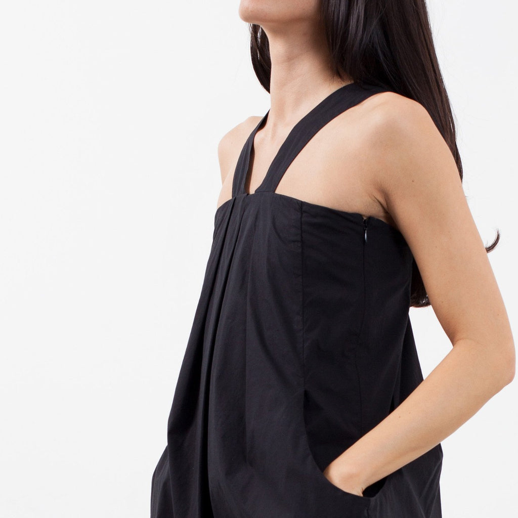 V-Strap Pocket Dress