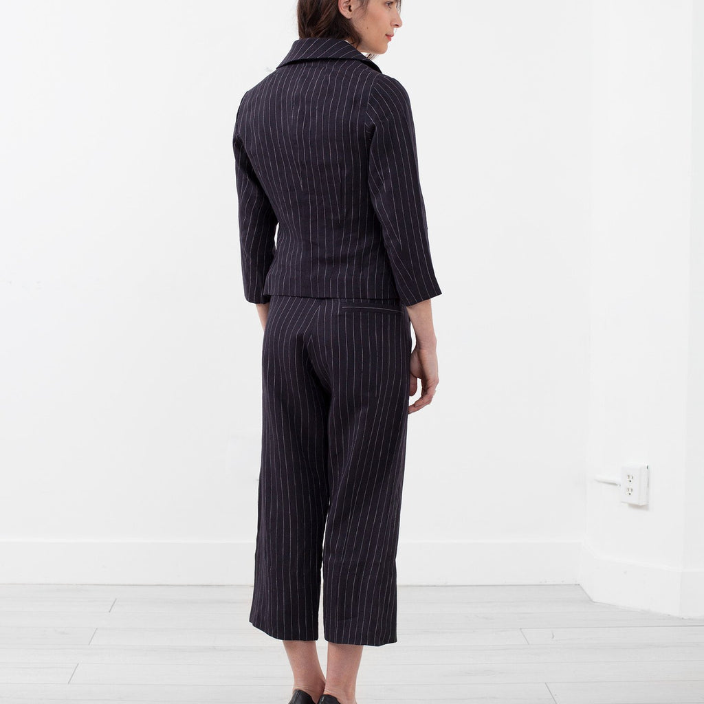 Pinstripe Blazer