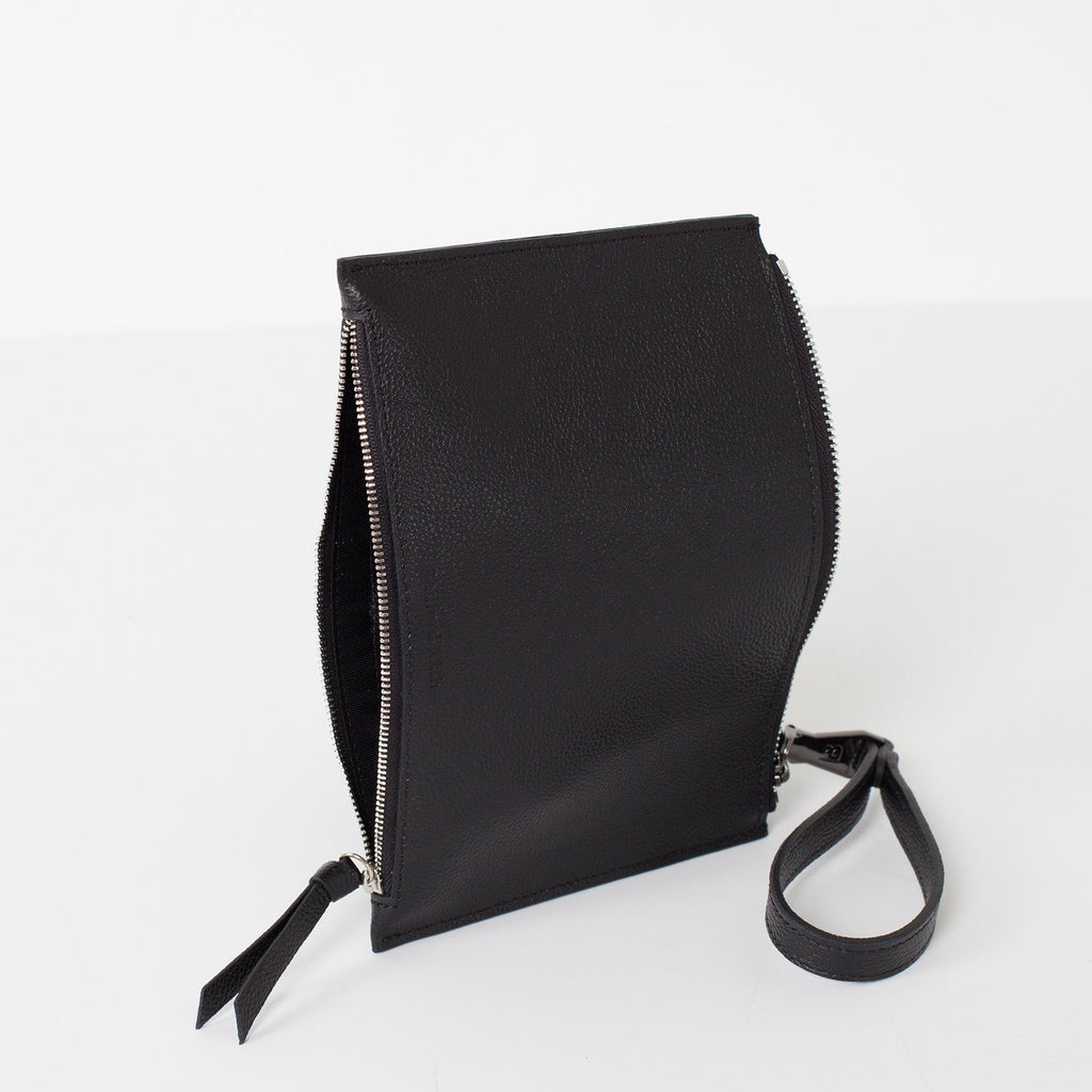 Double Zip Clutch