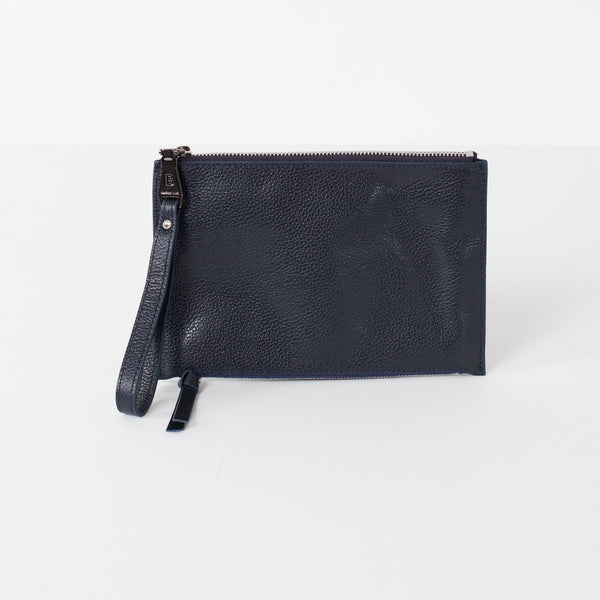 Double Zip Clutch
