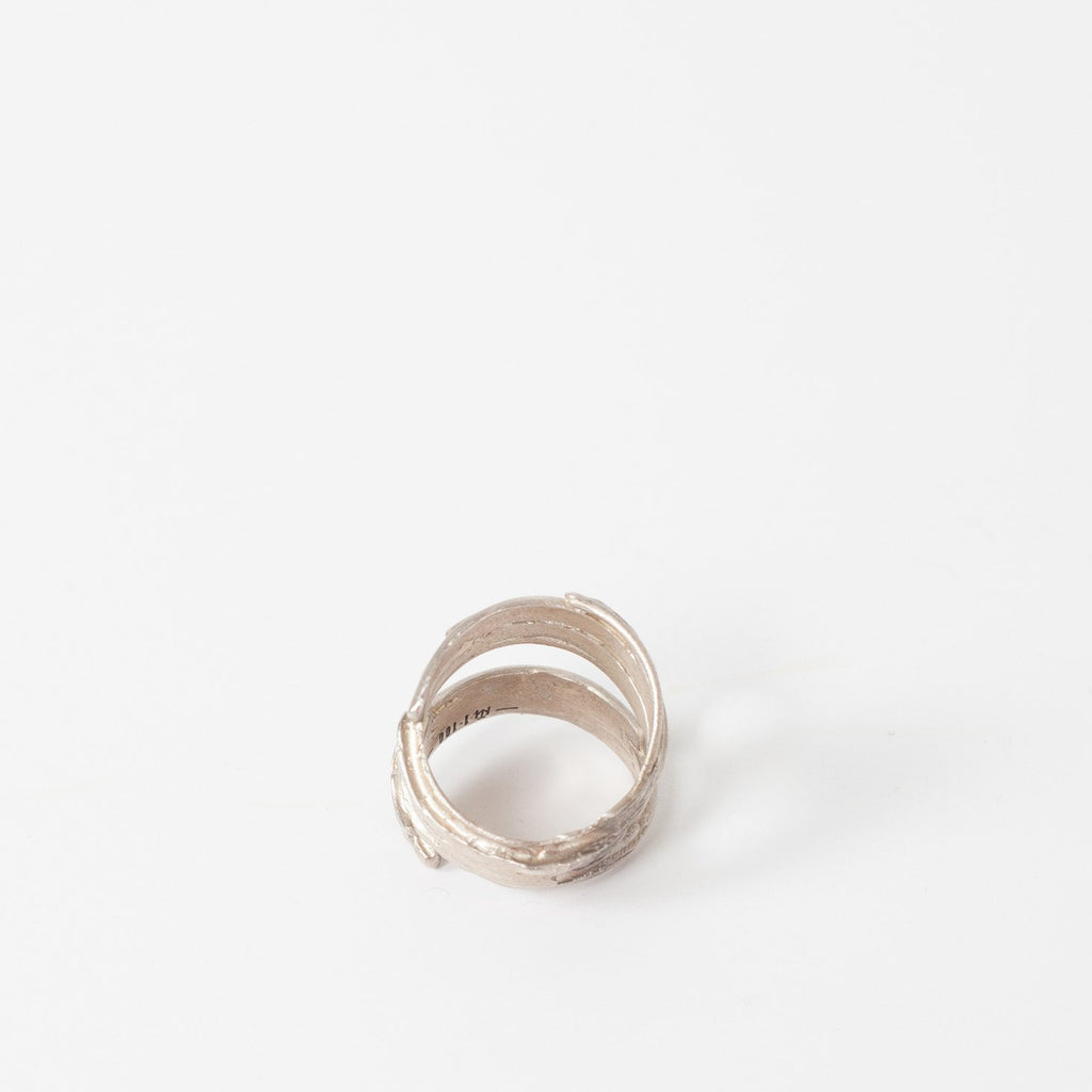 Silver Coil Ring in Sterling