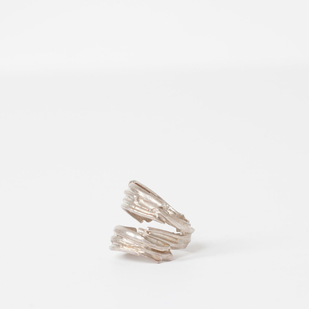 Silver Coil Ring in Sterling