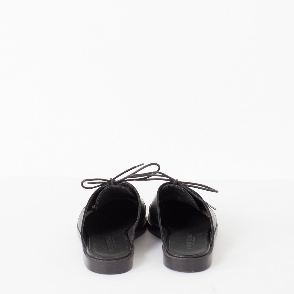 Backless Oxford in Black