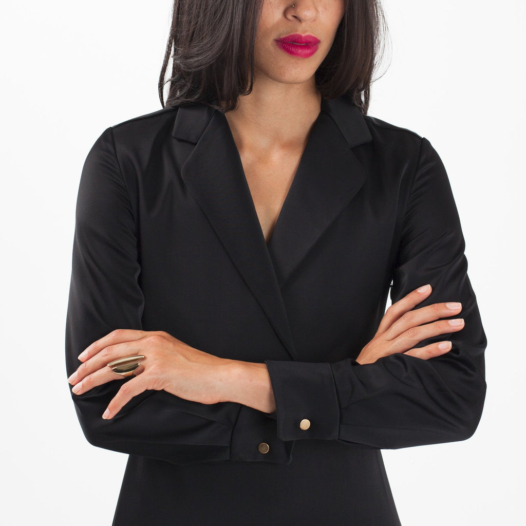 Surplice Dress