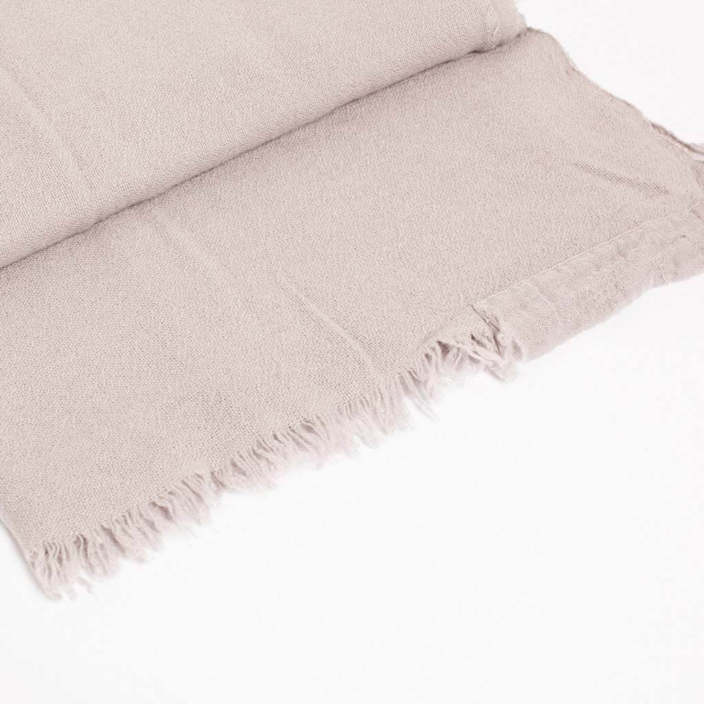 Simple Scarf in Latte