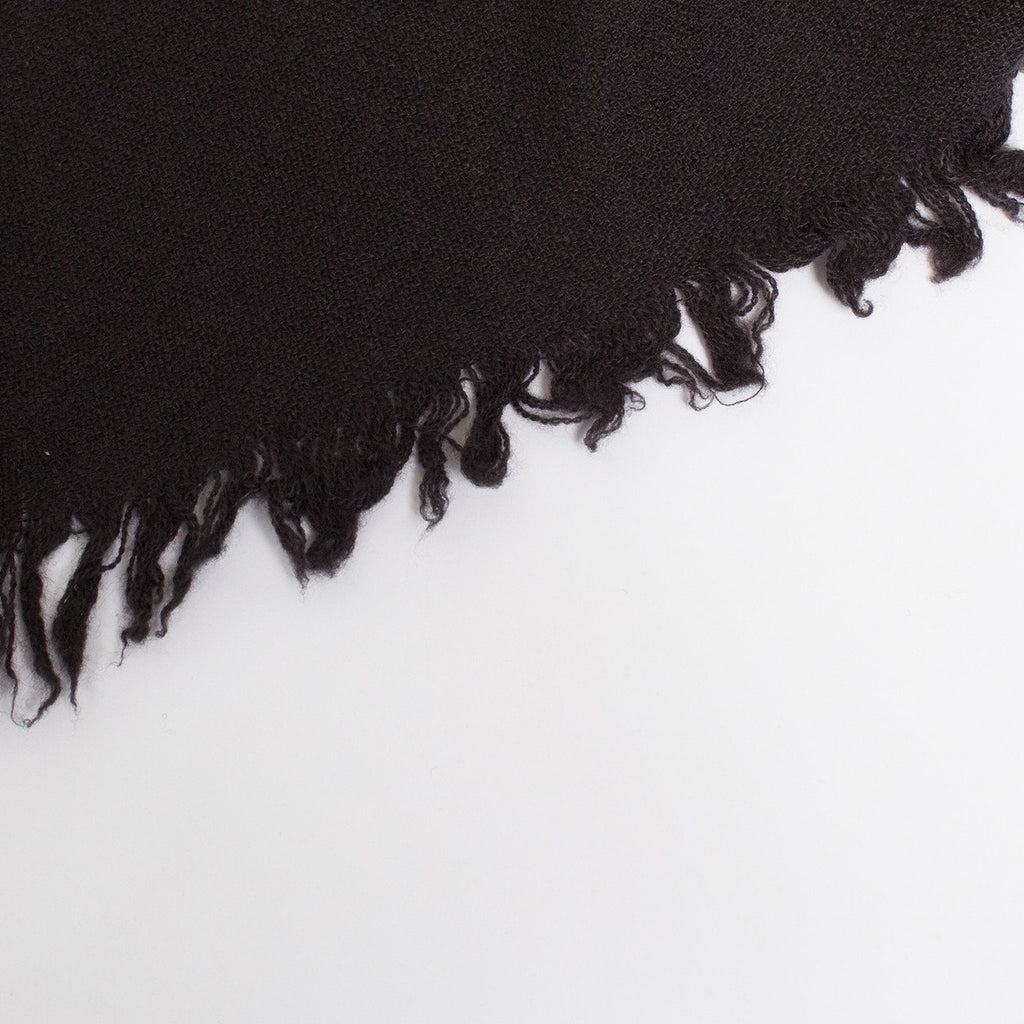 Simple Scarf in Old Black