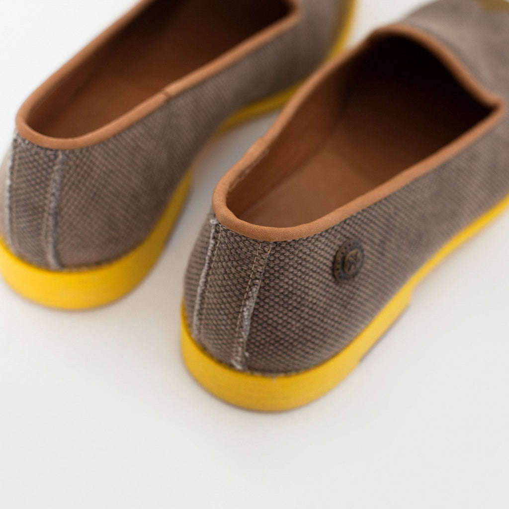 Wingtip Loafer in Yellow