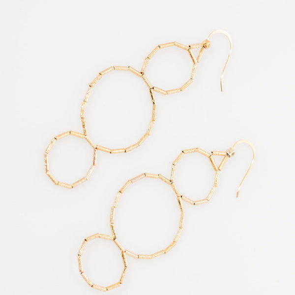 Triple Hoop Earring