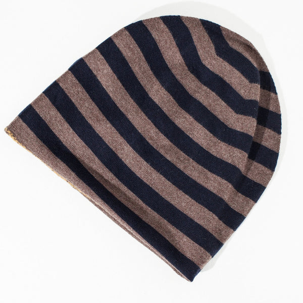 Reversible Beanie in Amber